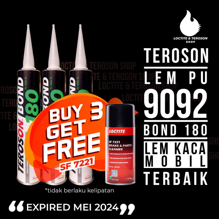 

Lem Kaca Mobil Terbaik Teroson Pu 9092 Pl Poliuretan 310Ml