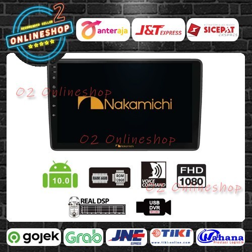 Nakamichi Elite Pro 10 inch NA-3012i RAM 6GB ROM 128GB android 10inch