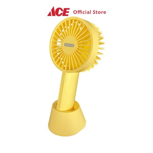 TERLARIS Ace - Memoo Kipas Angin Portable Rechargeable - Kuning /KIPAS ANGIN MINI/KIPAS ANGIN