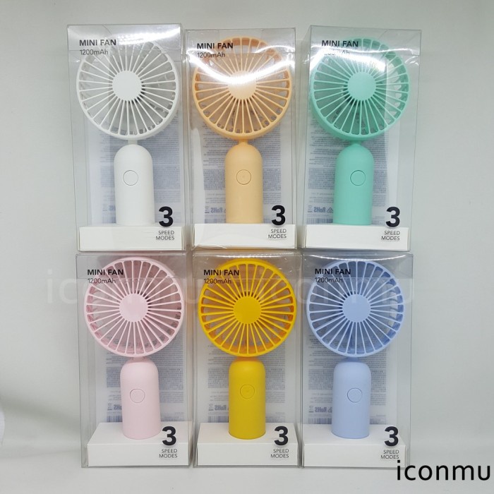 TERBARU AAA63 - Miniso Kipas Angin Mini Mini Portable Fan /KIPAS ANGIN MINI/KIPAS ANGIN
