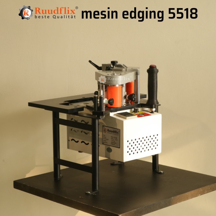 Promo Mesin Edging Ruudflix 5518 Mini Edge Banding Machine Otomatis Cutter