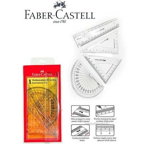 

BARANG TERBARU !!! FABER CASTELL MATHEMATICAL DRAWING SET PENGGARIS BUSUR SEGITIGA - TERLARIS