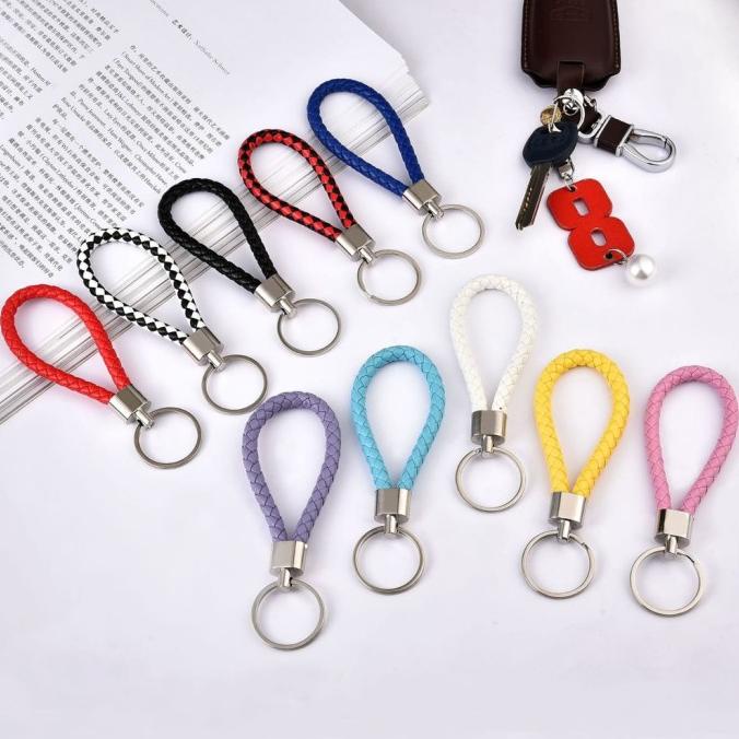 

BARANG TERBARU !!! STRAP KEY CHAIN GANTUNGAN KUNCI TALI KULIT SINTETIK WARNA TEBAL KUAT - TERLARIS