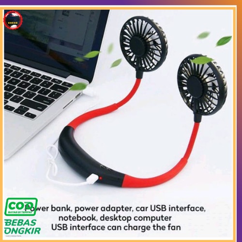 Discount Kipas Angin Jepit Leher Gantung Portable Mini USB Kecil Karakter /KIPAS ANGIN MINI/KIPAS