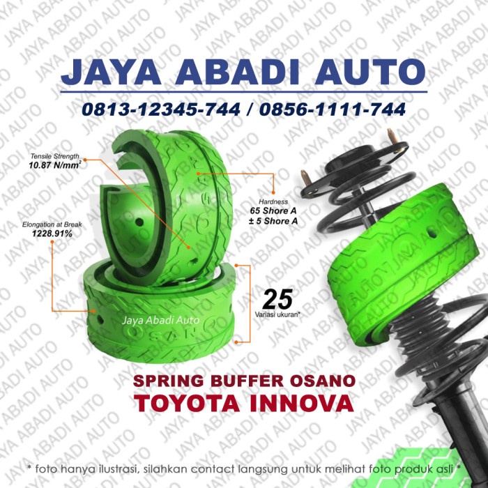 ✨Ori Osano Spring Buffer Sbf 06 - Innova Reborn Venture 2018 Depan Limited