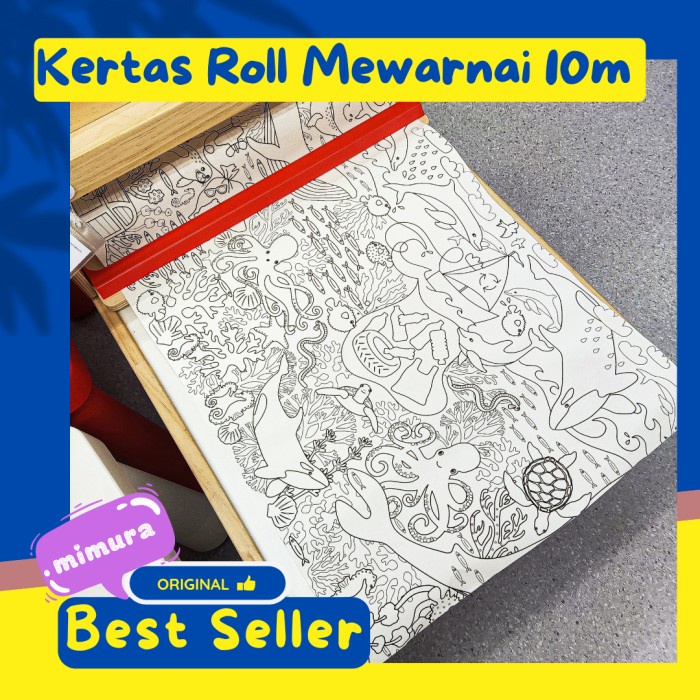 

Kertas Gambar Roll Berpola 10M Kertas Gambar Anak IKE4