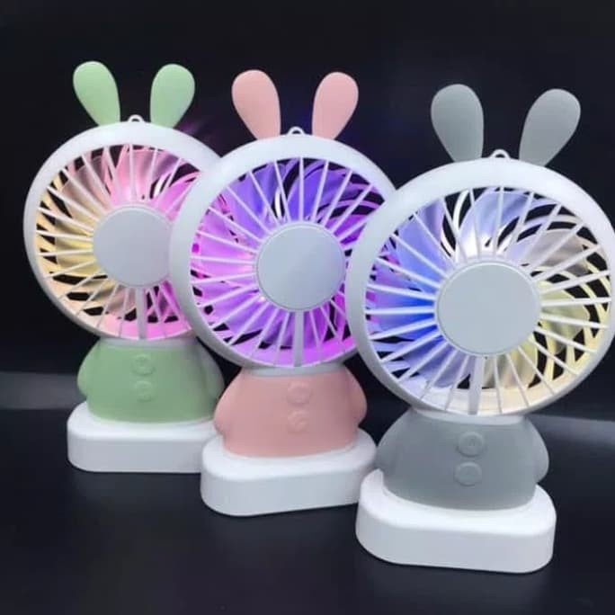 BAYAR DITEMPAT Kipas angin mini led usb / Fan mini usb led /KIPAS ANGIN MINI/KIPAS ANGIN