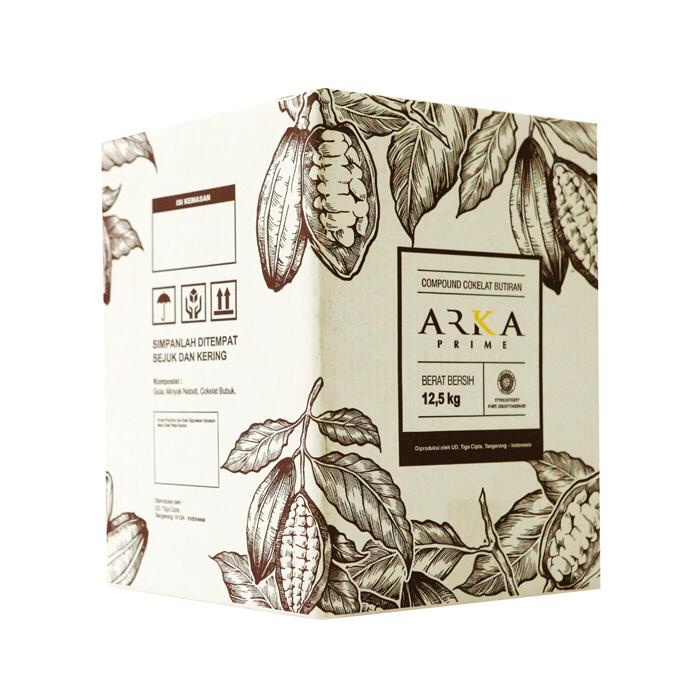 

Meses coklat ARKA PRIME - Silver