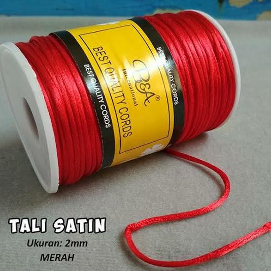 

BARANG TERBARU !!! SATIN CORD TALI SATIN CINA RRT - TERLARIS