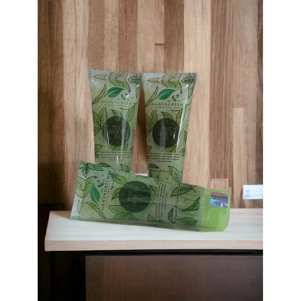 NAAVAGREEN GREENTGEL - NAAVAGREEN GREEN TEA GEL - ACNE - JERAWAT
