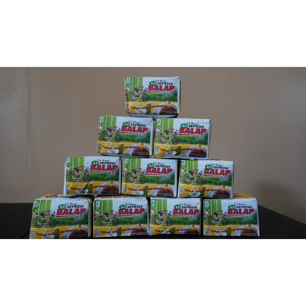 

BATIKSOLOTERLARIS TEH TUBRUK SEPEDA BALAP 1 SLOP ISI 10 PCS KHAS SOLO