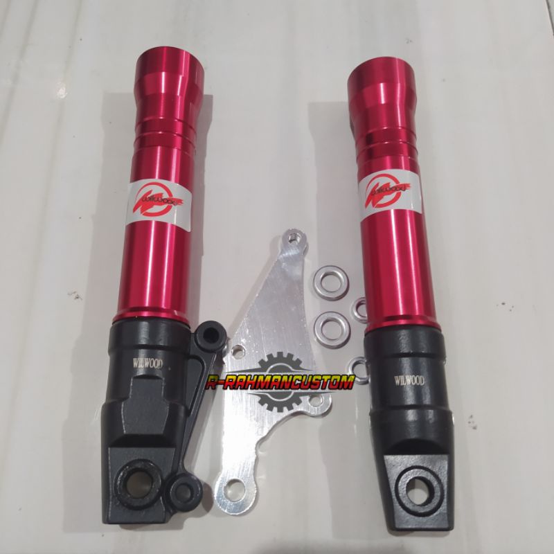 TABUNG BOTTOM SOK SKOK SHOK SHOCK DEPAN VARIASI CNC SATRIA 150 FU TABUNG SHOCK DEPAN SATRIA 150 FU B