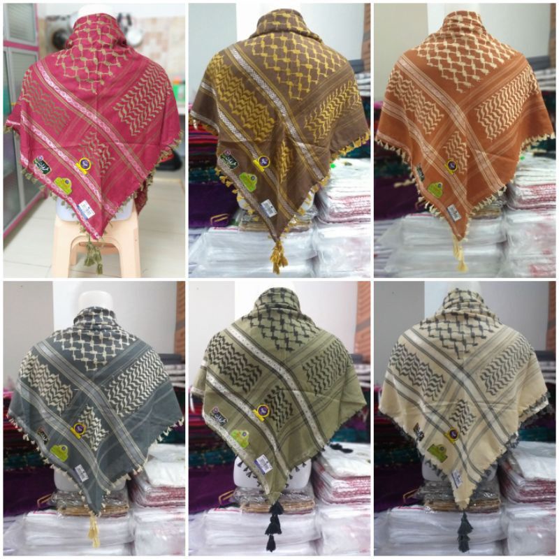 SORBAN ALMASIN SEGIEMPAT WARNA