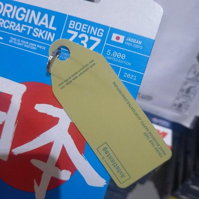 Aviation Tag Ana Boeing 737