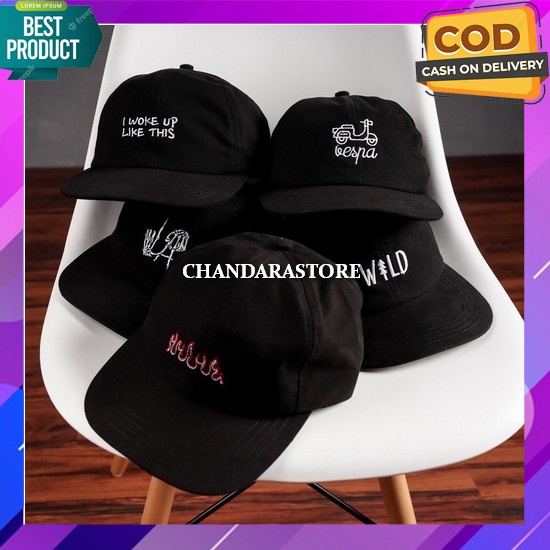 Topi Baseball Pria Basebal Murah Laki Laki Custom Baseball New York Hitam Topi Cowok Keren Basebal N