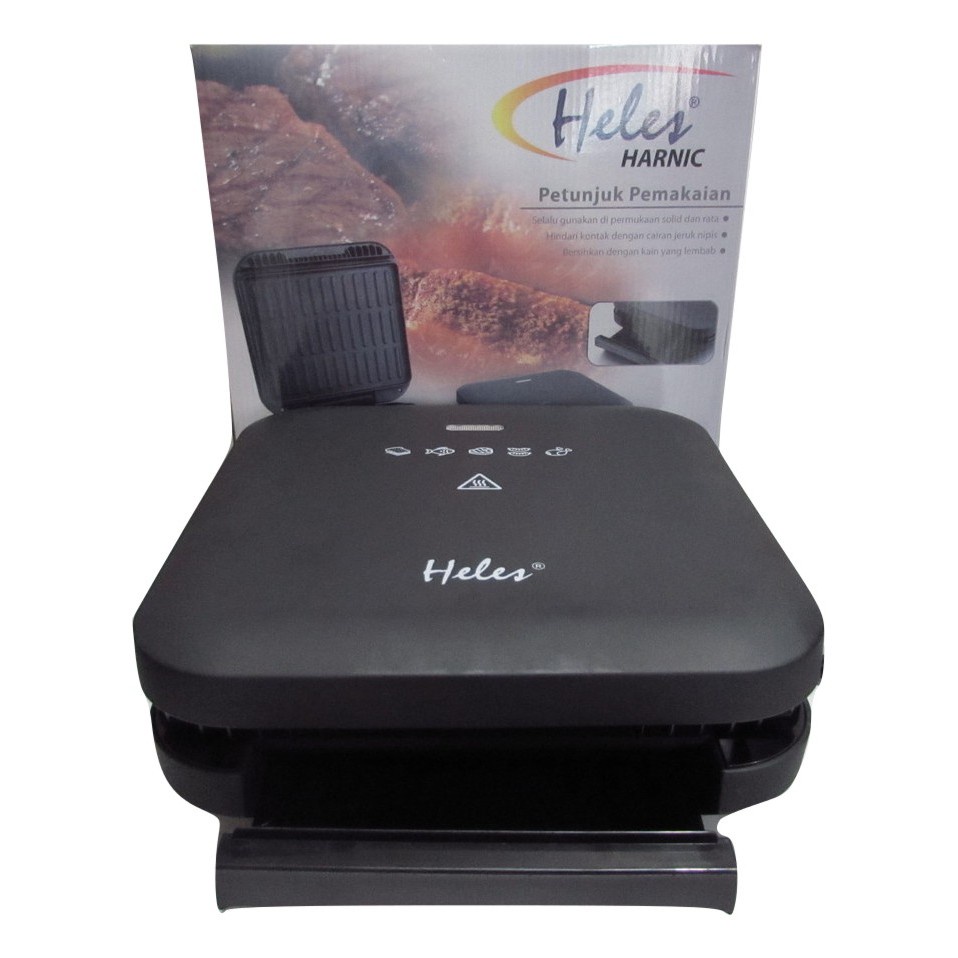 Alat Panggang Listrik Harnic Heles Panggangan Roti Daging Ikan Sosis Ayam Grill Hsm 030