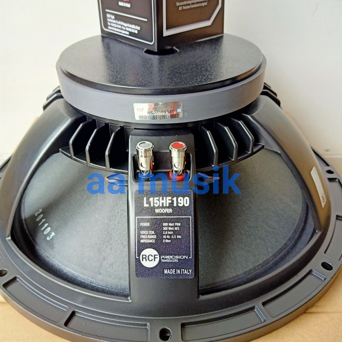 Promo Speaker Component Rcf L15Hf190 Karakter Woofer 15 Inch Terbaru