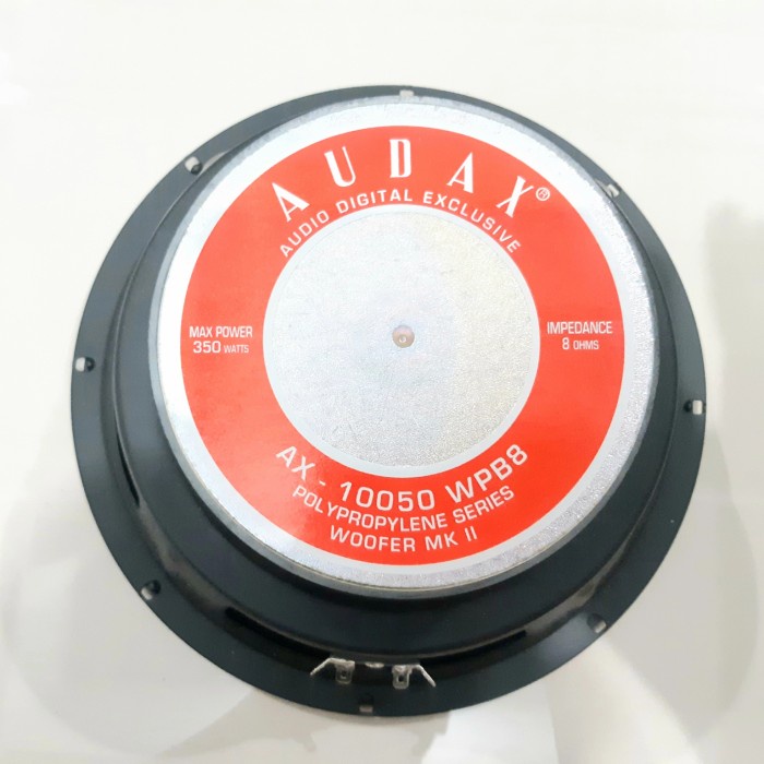 Asli Original Audax 10050 Speaker 10 Inch Woofer Audax Ax 10050 Wpb8 350W Terbaik