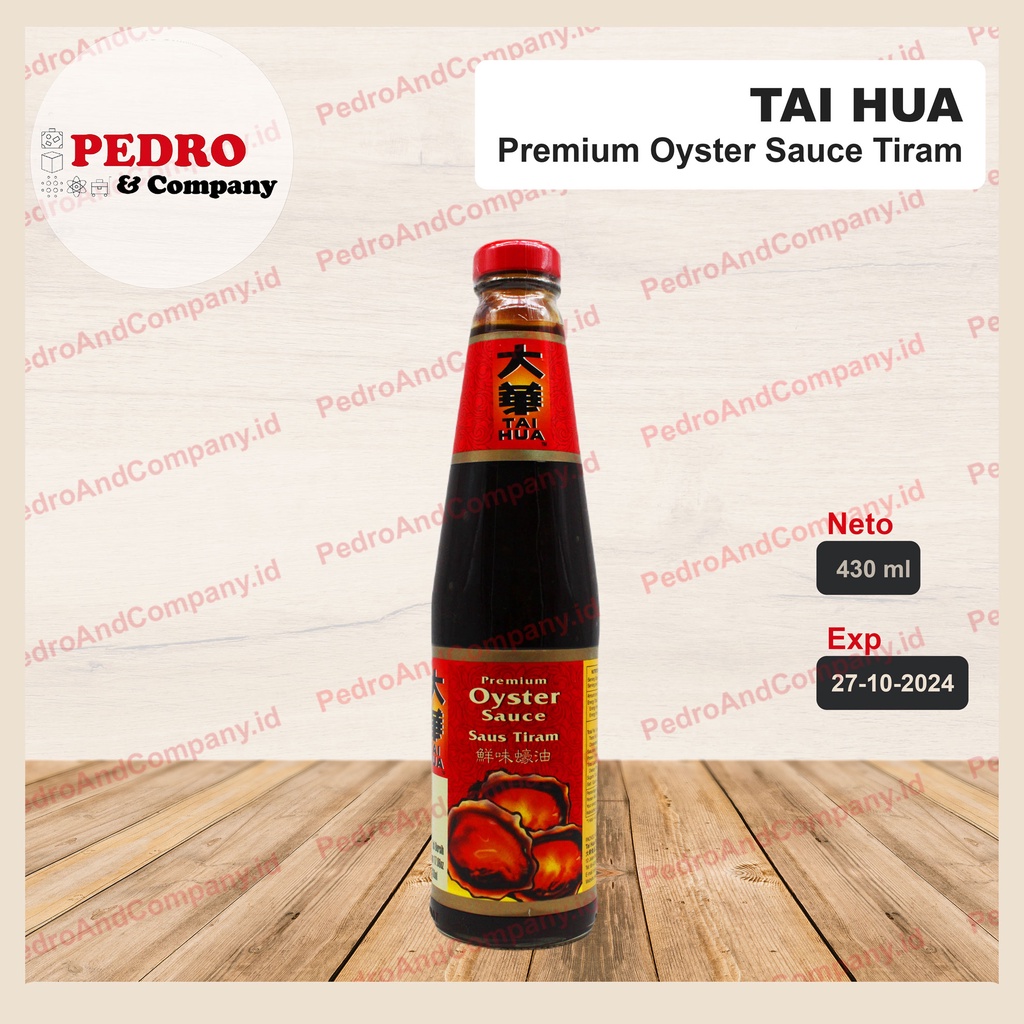 

Tai hua premium oyster sauce saus tiram 430ml
