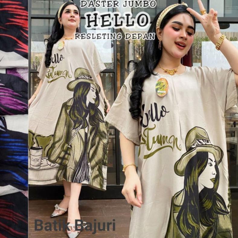 PROMO GIL44 Daster jumbo Ld 120 cm daster busui baju hamil daster kekinian 2023 laris