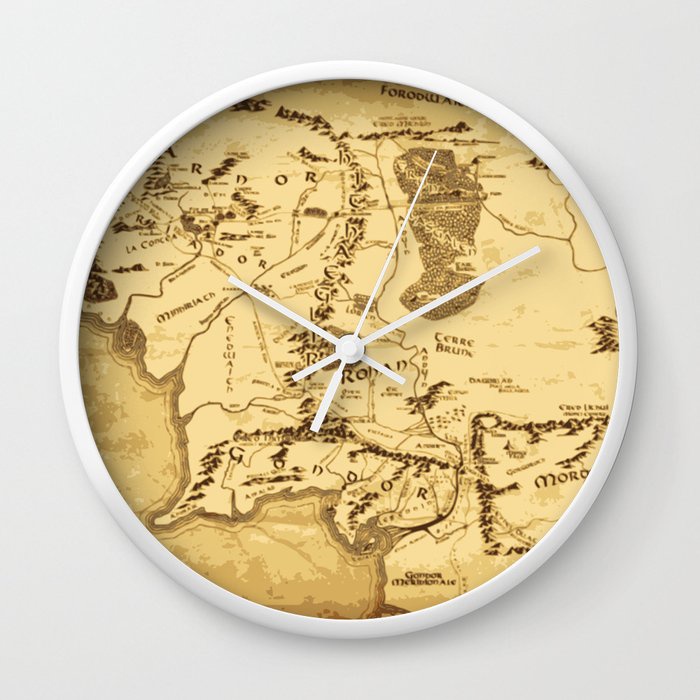 Jam Dinding Dunia Tengah