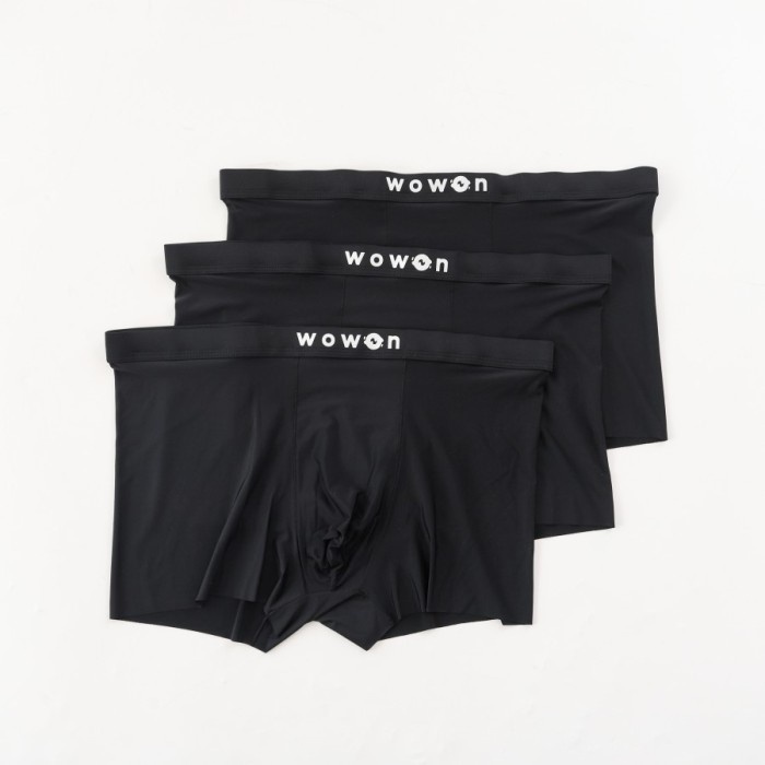 Wowon Men Boxer - Celana Dalam Pria - Zero Gravity Feel - 3 Pcs -