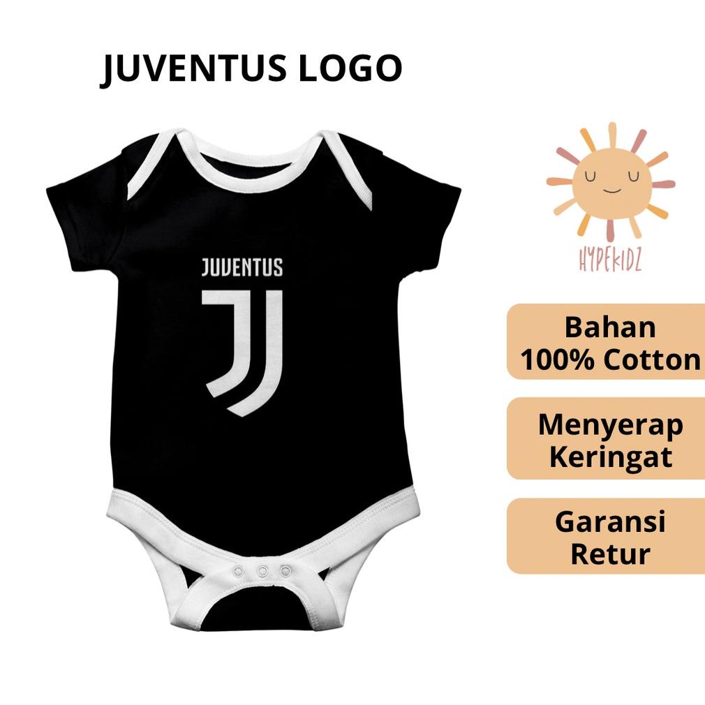 Romper jumper baju jersey bola pakaian bayi newborn 0 6 bulan perempuan laki-laki tim club juventus