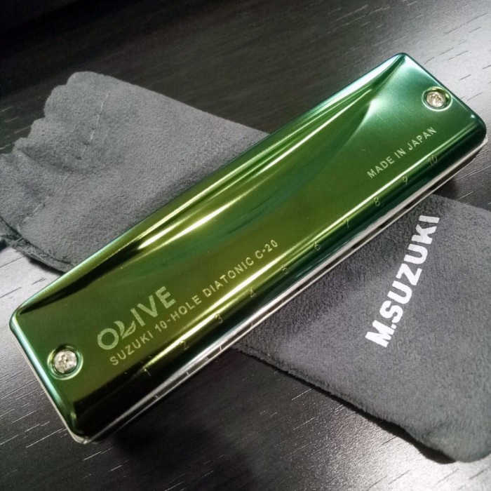 

✨Sale Harmonika Suzuki Olive C20 10 Hole Diatonic C Berkualitas