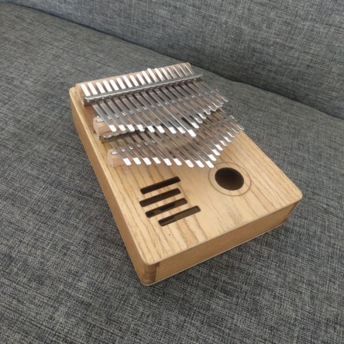 Kalimba - Gu652 Kalimba 34/17 Keys,Kalimba Chromatic Double Row- Kalimba