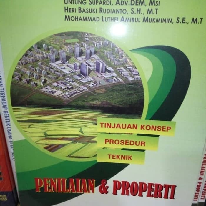 

buku pajak penilaian dan properti, tinjauan konsep,prosedur dan teknis