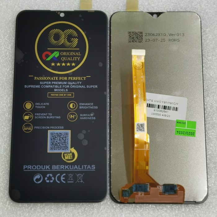 Lcd Touchscreen Vivo Y91 Y91C Y93 Y95 1807 Fullset