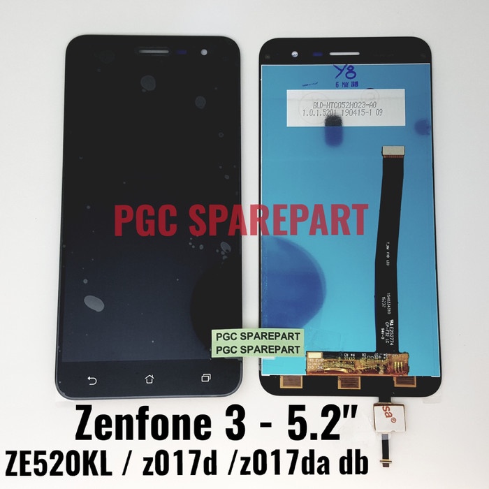 Ori LCD Touchscreen Fullset Zenfone 3 5.2" ZE520KL z017d z017da z017db