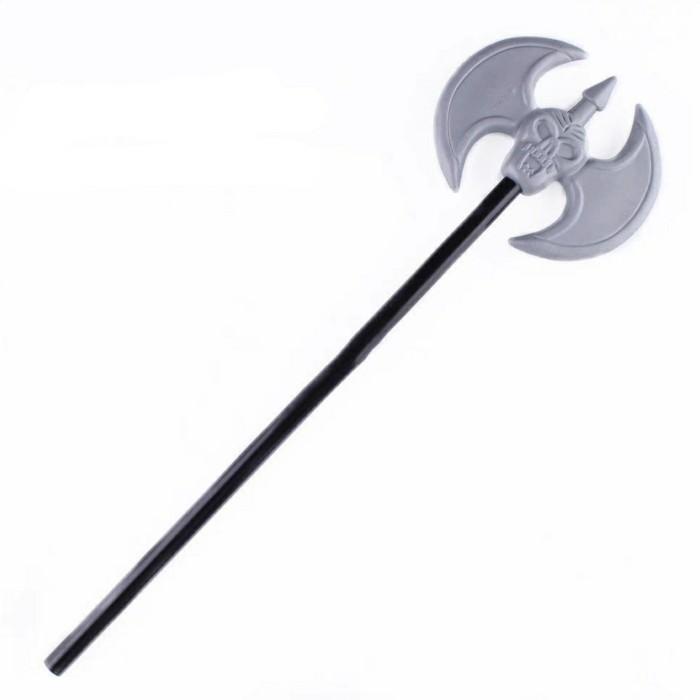 Two Side Axe Grim Reaper blade Halloween Costume Props Best Seller