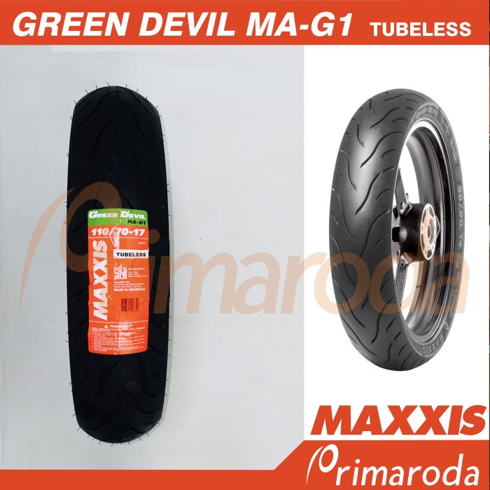 Ban Motor MAXXIS Tubeless 110/70 Ring 17 Semua Model