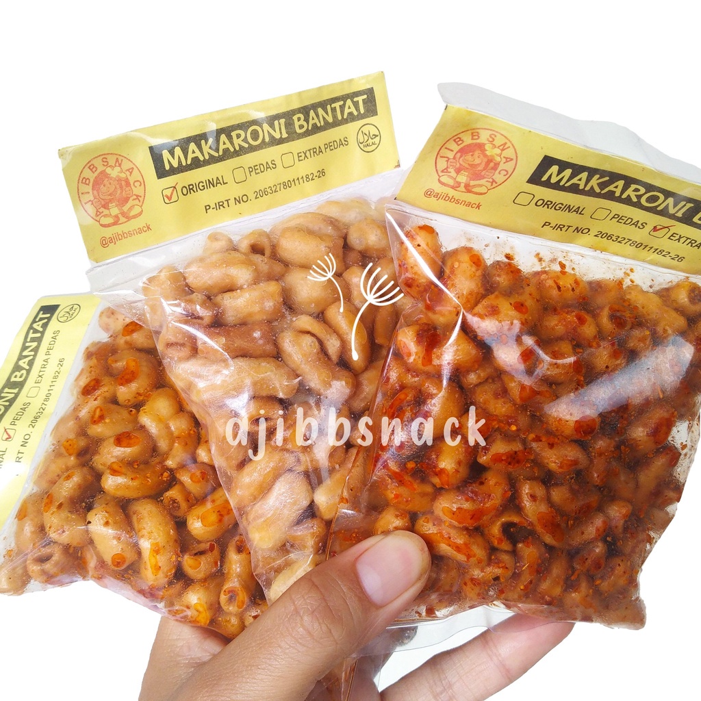 

25Pcs Makaroni Bantet Kriwil Ter (1Pak Isi 25Pcs)