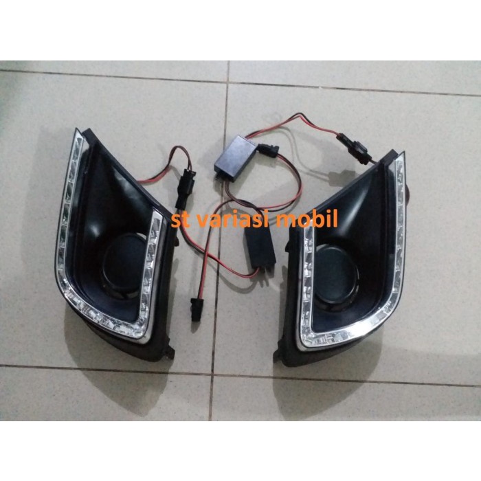 Cod - Led Drl Grand New Kijang Innova 2014-2015 Fog Lamp Cover Kode 095