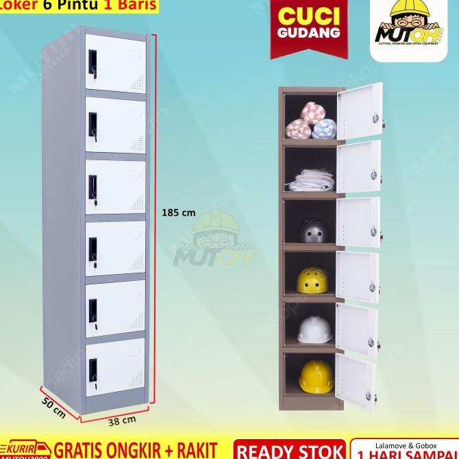 

Terbaru Loker Locker Besi 6 Pintu Single Full Plat Ls06P Limited Edition