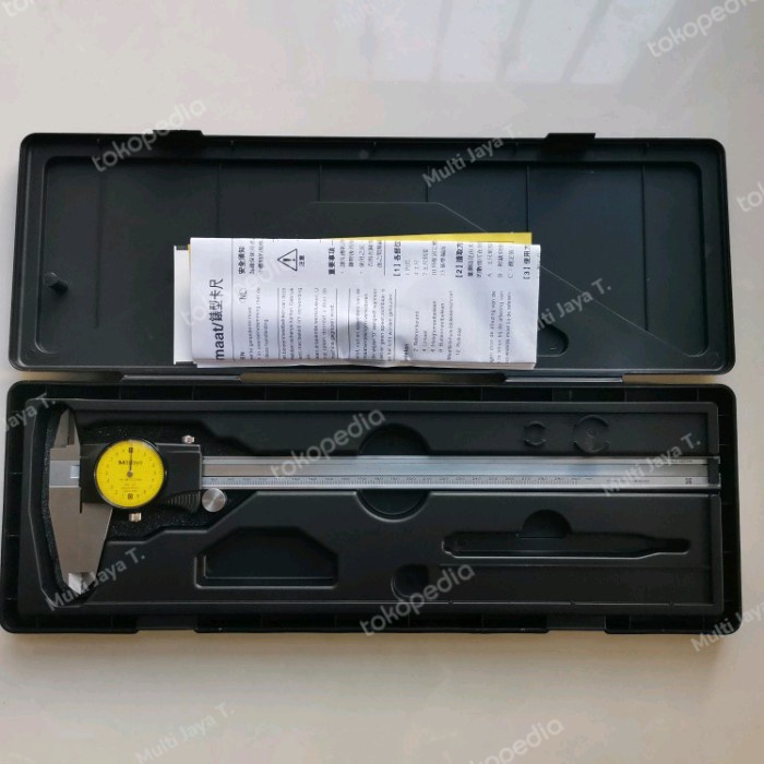 ✅Original Vernier Dial Caliper Mitutoyo - Sigmat Digital Mitutoyo 0-300 Mm 0.02 Bisa Sameday