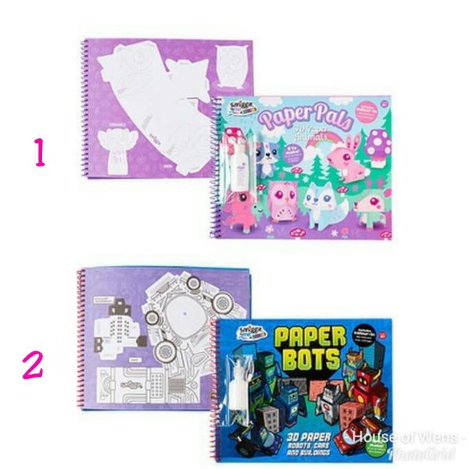 

Best Seller Smiggle Paper Craft Ity Book Original
