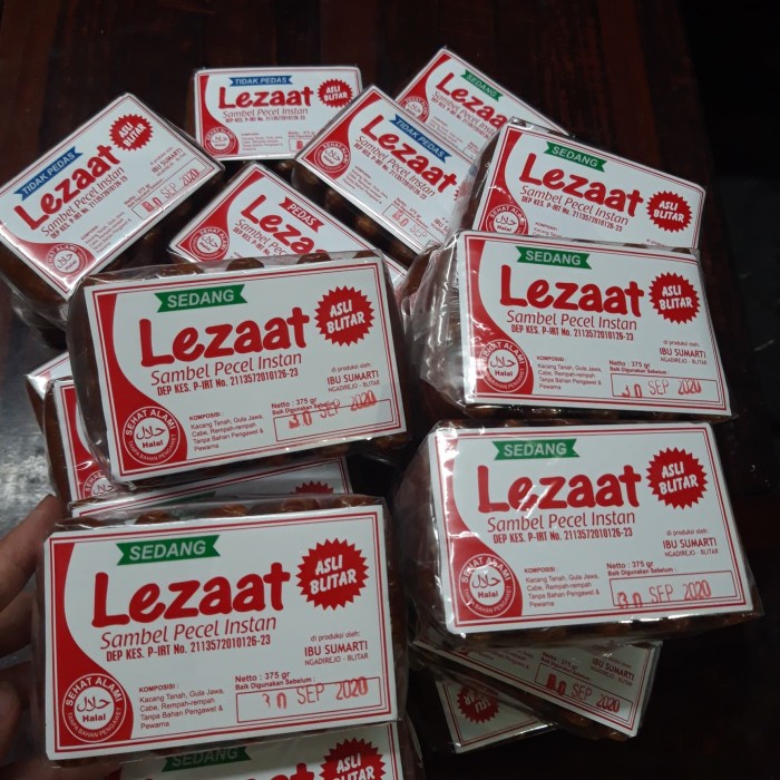 

Bumbu Pecel / Sambel Pecel Lezaat Asli Blitar Varian Sedang