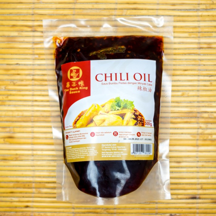 

Promo Chili Oil / Minyak Cabe - The Duck King Sauce 500G Terbaru