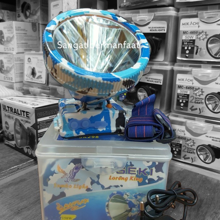 {NezShop} senter kepala kiseki 150w CK SK298 Limited