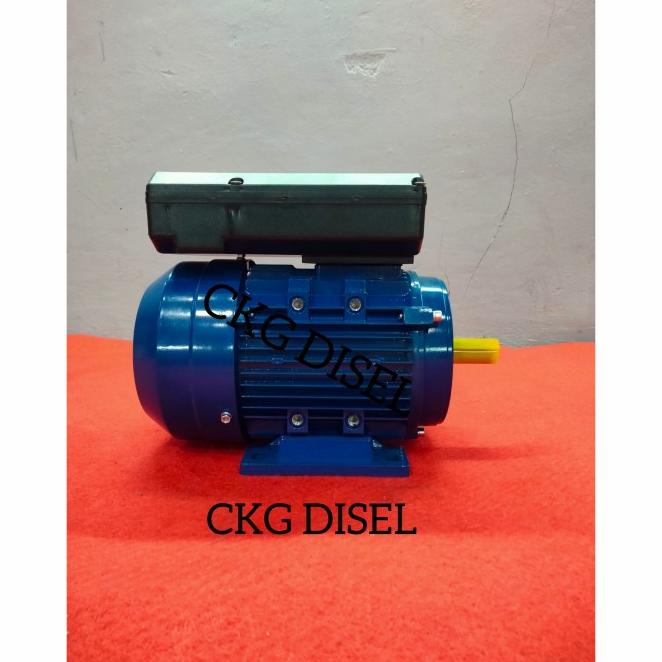 Dinamo / Motor Listrik Adk 1 Hp (0,75Kw) 1500 Rpm 1Phase 220V