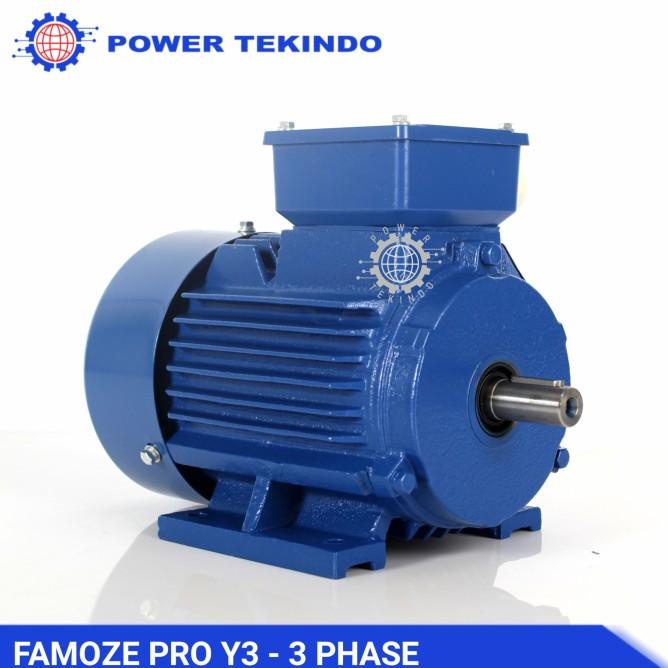 Dinamo 1 Hp 1500 Rpm / 2800 Rpm 3 Phase Tipe Y3 Famoze Pro 1 Pk