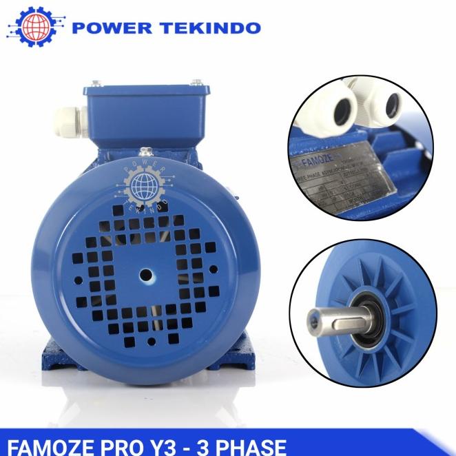 Dinamo 2 Hp 2800 Rpm / 1 Hp 900 Rpm 3 Phase Y3 Famoze Pro