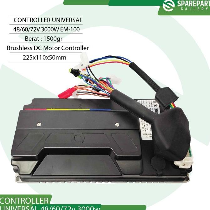 Set Dinamo Bldc 10Inch 72V 2000W-3000W Electric Scooter Hub Motor 10"