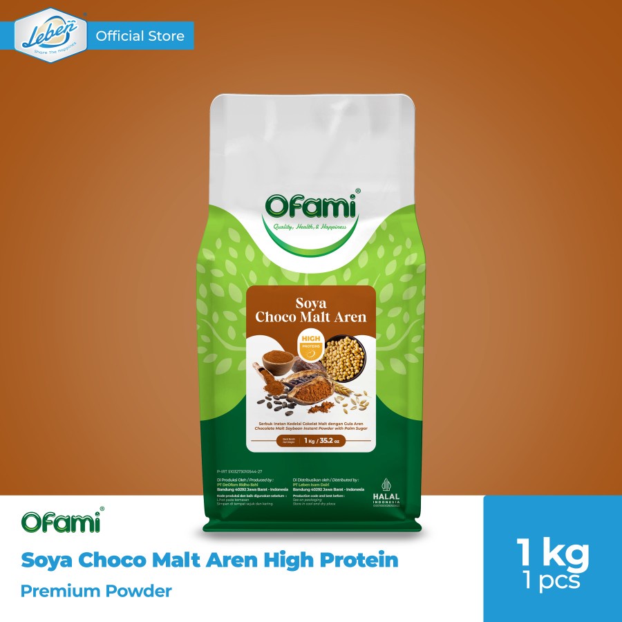 

Ofami® Soya Choco Malt Aren High Protein - 1 kg