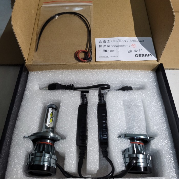 LAMPU MOBIL LED H4 OSRAM XLZ NEW GENERATION 6000K 12V 1SET best