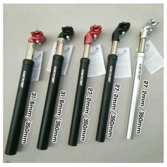 {NurulShop} Seatpost Sepeda Suspension Suspensi Seatpost zoom 30.9 suspension - 27.2 Murah