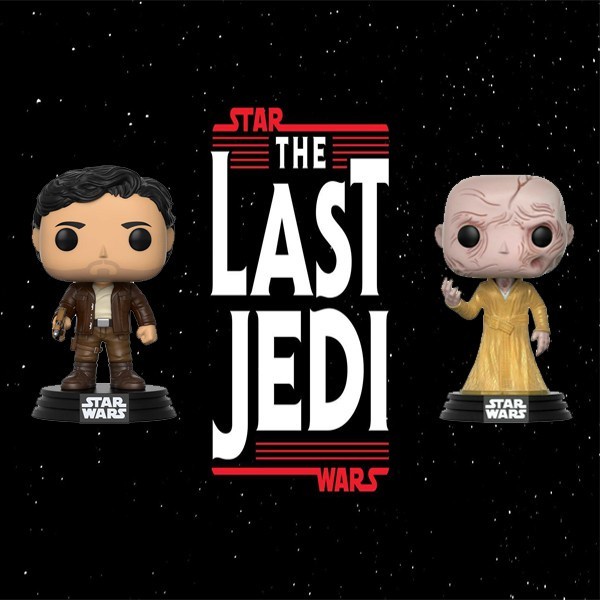 ✅Baru Funko Pop Star Wars Last Jedi Promo 2 Items Poe Dameron  Snoke Terbaru